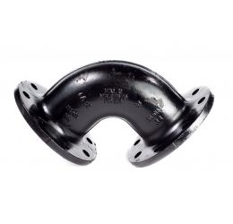 Curva 90° DN 200 com Flanges PN 10 PAM