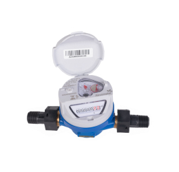 Hidrômetro Unijato Q3 2,5m³/h 1/2 R125 Rel MAG/45º C/ Conexões PP com inserto - AKVOMETER