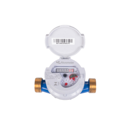 Hidrômetro Unijato Q3 4m³/h 3/4 R80 T50C PN10 REL. PRÉ MAG - AKVOMETER