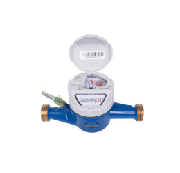 HIDROMETRO MULTIJATO Q3 2,5M³H 3/4 R80 T50C PN10 REL. 45º -  AKVOMETER 