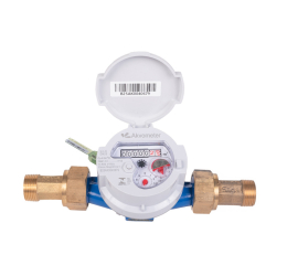 Hidrômetro Unijato Q3 4m³/h 3/4 R80 T50C PN10 REL. PRÉ MAG C/C METAL - AKVOMETER