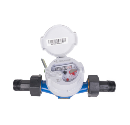 Hidrômetro Unijato Q3 4m³/h 3/4 R80 T50C PN10 REL. PRÉ MAG C/C PP COM INSERTO - AKVOMETER